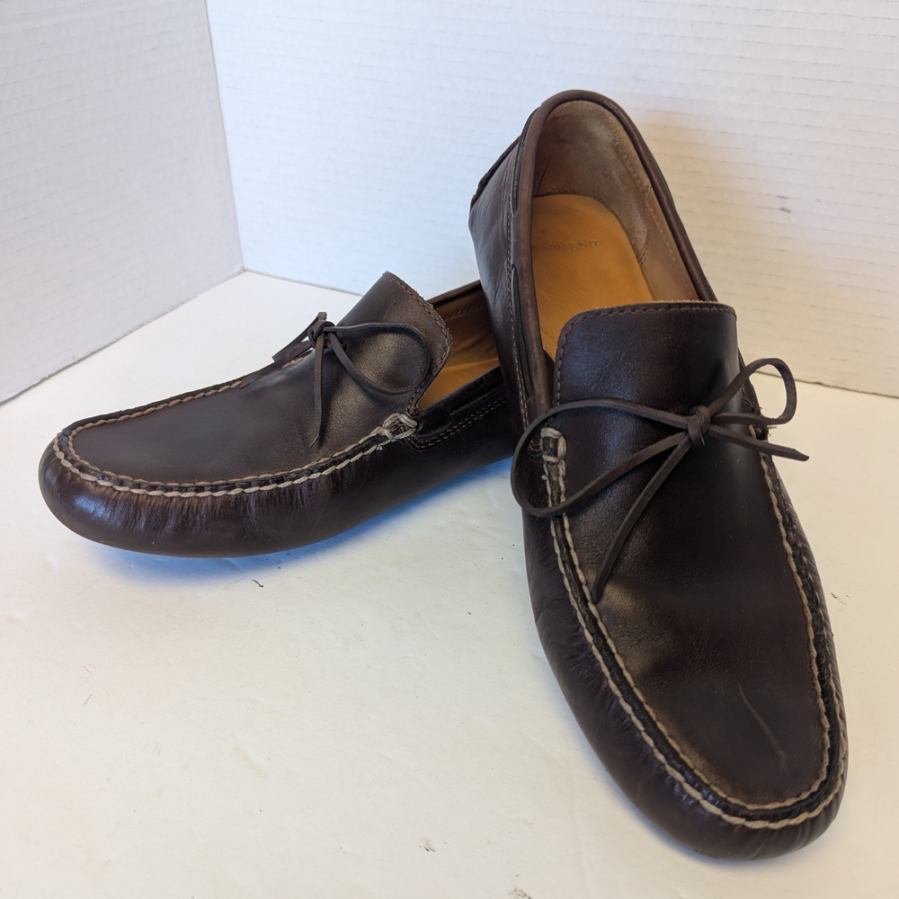 Men's Brown Leather Loafers